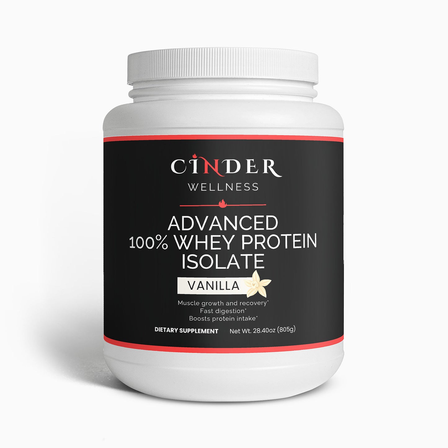 Advanced 100% Whey Protein Isolate (Vanilla)